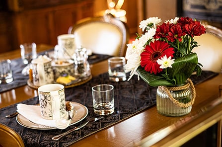 Dining on the Adrienne